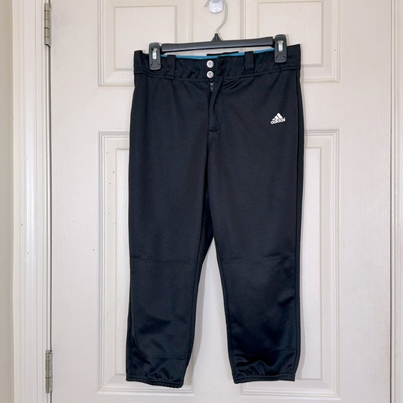 ADIDAS Men’s Black Baseball Pant Size XL Excellent Condition - Picture 1 of 7